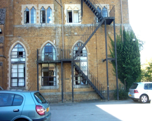 Fire Escape At Bloxham School By Tp Steelwork Ltd 08 Medium